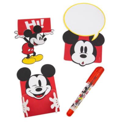 Disney Store Mickey Mouse Lunch Notes Set