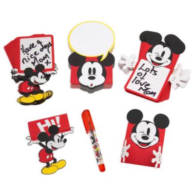 Disney Store Mickey Mouse Lunch Notes Set