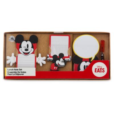 Disney Store Mickey Mouse Lunch Notes Set