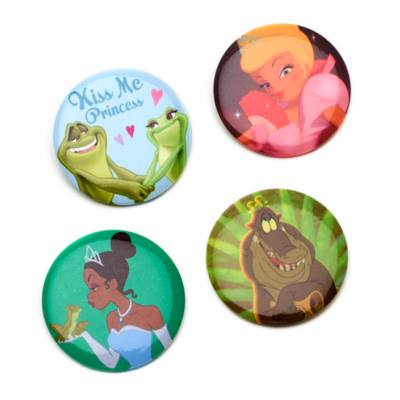Disney Store Princess and the Frog Pin Badges