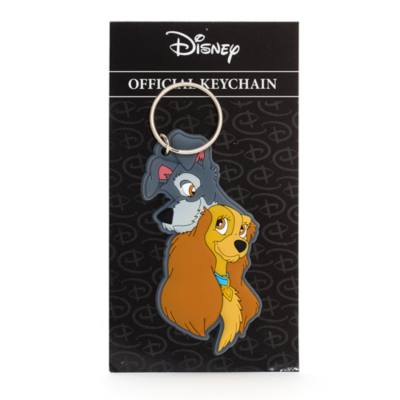 Disney Store Lady and the Tramp Keyring