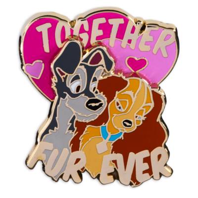 Disney Store Lady and the Tramp Pin