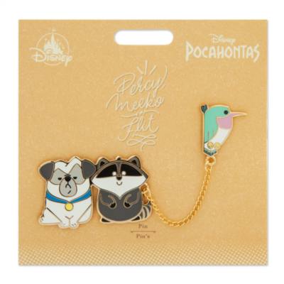 Disney Store Meeko, Percy and Flit Pin Set
