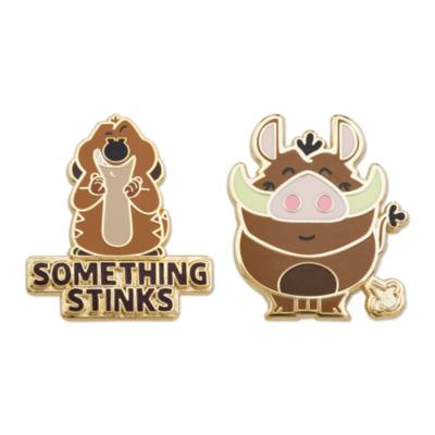 Set pines Tim&oacute;n y Pumba, El Rey Le&oacute;n, Disney Store