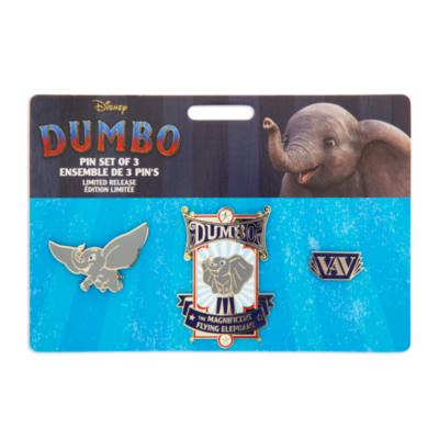Juego de pines Dumbo, Disney Store