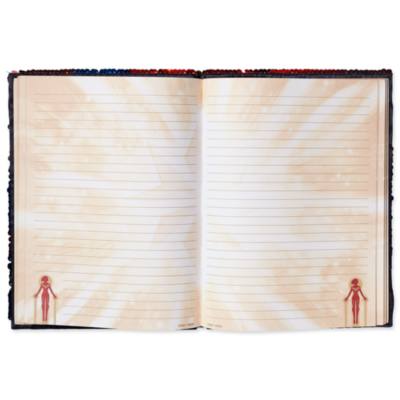Disney Store - Captain Marvel - Notizbuch mit Wendepailletten