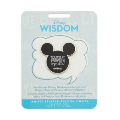 Disney Store - Disney Wisdom - Anstecknadel und -Halter f&uuml;r Einsteiger