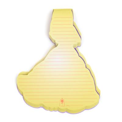 Disney Store Belle Shaped Notebook
