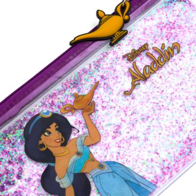 Estuche l&aacute;pices relleno de purpurina, princesa Jasmine, Disney Store