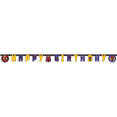 Spider-Man Homecoming Birthday Banner