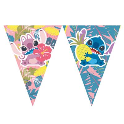 Stitch and Angel Flag Banner