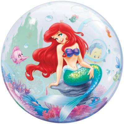 Arielle, die Meerjungfrau - Ballon in Seifenblasenoptik