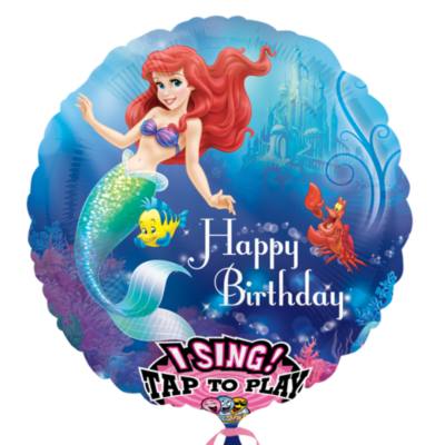 The Little Mermaid Singing Balloon