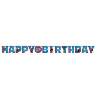 Spider-Man Personalised Birthday Banner