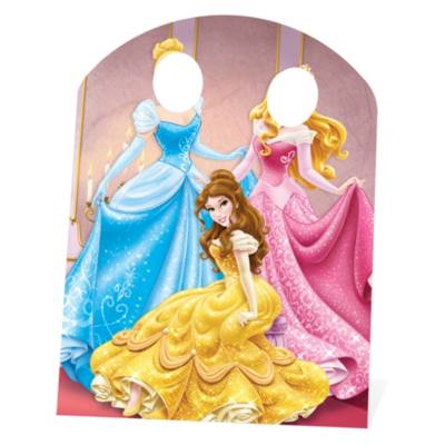 Personajes troquelados sin cara princesa Disney, Disney Store