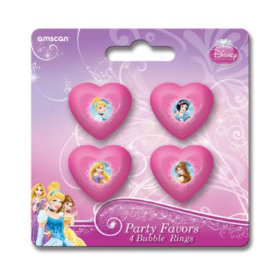Disney Princess 4x Rings Set