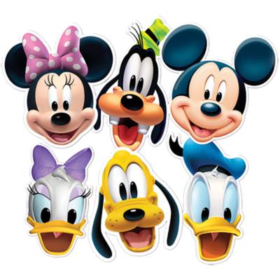 Mickey Mouse And Friends 6x Masks Set