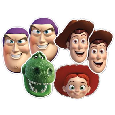 Disney Store  Toy Story  Die Toys sind los!  6-teiliges Maskenset