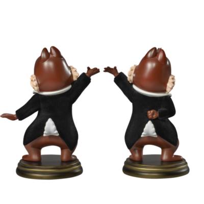 Beast Kingdom - Donald Duck im Frack mit Chip und Chap - Master Craft Serie - Figur in limitierter Edition