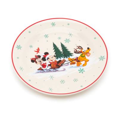 Piatto natalizio Topolino e Minni, Walt Disney World