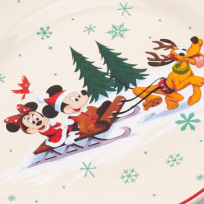 Piatto natalizio Topolino e Minni, Walt Disney World