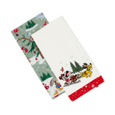 Walt Disney World Christmas Tea Towel Set