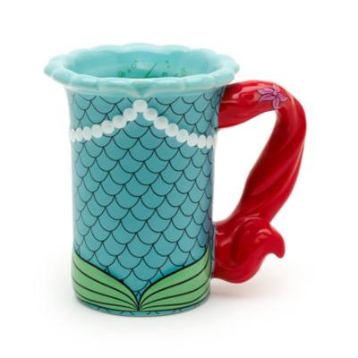 Walt Disney World Ariel Sculpted Mug, The Little Mermaid