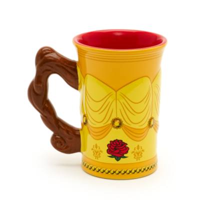 Walt Disney World - detaillierter Belle Becher, Die Sch&ouml;ne und das Biest