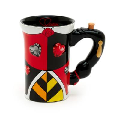 Walt Disney World Queen of Hearts Sculpted Mug, Alice in Wonderland