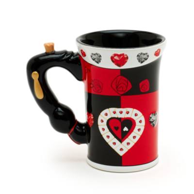 Walt Disney World Queen of Hearts Sculpted Mug, Alice in Wonderland