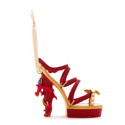 Disney Parks Mushu Miniature Shoe Ornament, Mulan