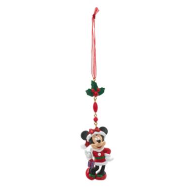 Minnie Mouse Christmas Dangle Decoration, Disneyland Paris