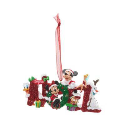 Disneyland Paris Mickey And Friends Noel Hanging Ornament Shopdisney