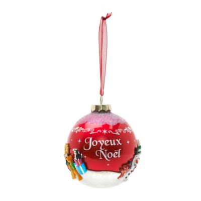 Mickey and Friends Red Christmas Decoration, Disneyland Paris