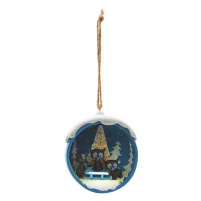 Brave Bear Triplets Half Bauble Christmas Decoration, Disneyland Paris