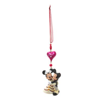 Disneyland Paris Mickey and Minnie Wedding Hanging Ornament