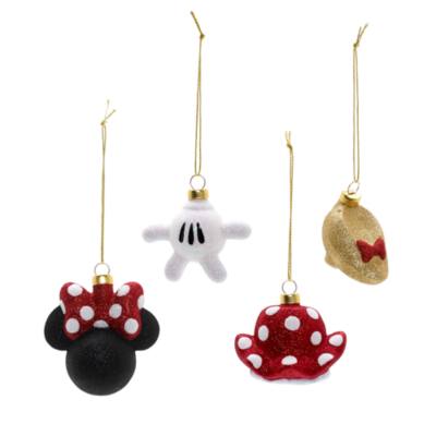 Minnie Maus - Weihnachts-Kugeln; 4er-Set