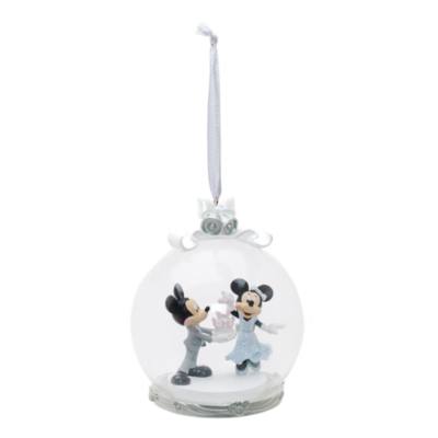Mickey and Minnie Mouse Hanging Wedding Cake Ornament