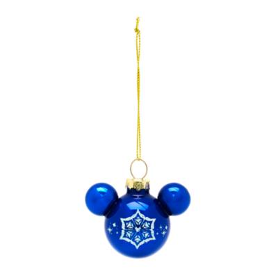 Mickey Silhouette Rainbow Baubles, Set of 6