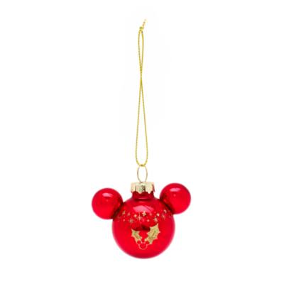 Mickey Silhouette Rainbow Baubles, Set of 6