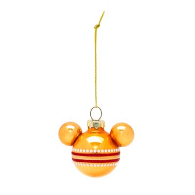 Mickey Silhouette Rainbow Baubles, Set of 6