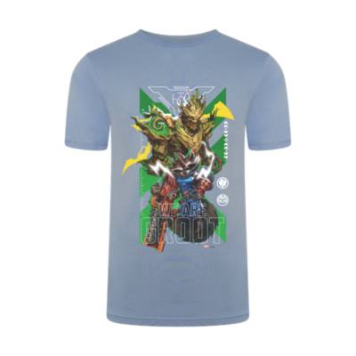 Groot and Rocket Raccoon T-Shirt For Adults, Marvel Rivals