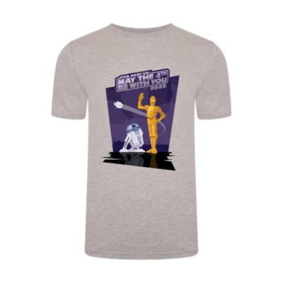 C-3PO & R2-D2 Star Wars Day T-Shirt For Adults