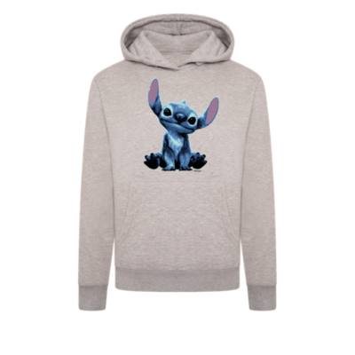 Stitch Seated Hooded Sweatshirt For Adults, Lilo & Stitch