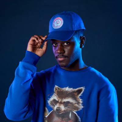 The Prince's Trust Guardians of the Galaxy Blue Cap For Adults by Ranae Kaira