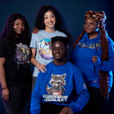 The Prince's Trust Guardians of the Galaxy Blue Cap For Adults by Ranae Kaira