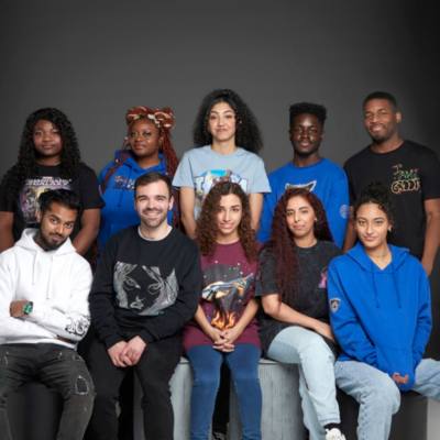 The Prince's Trust Guardians of the Galaxy Blue Cap For Adults by Ranae Kaira