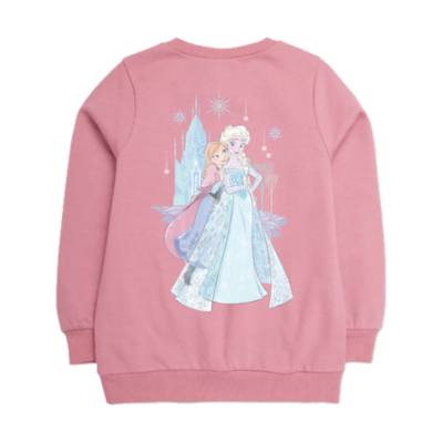 Anna and Elsa Crew Neck Sweatshirt For Kids, Frozen