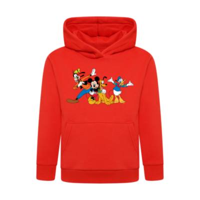 Mickey mouse cropped hoodie clearance