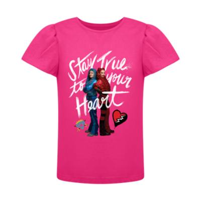 Chloe and Red Puff Sleeve T-Shirt For Kids, Descendants: The Rise of Red